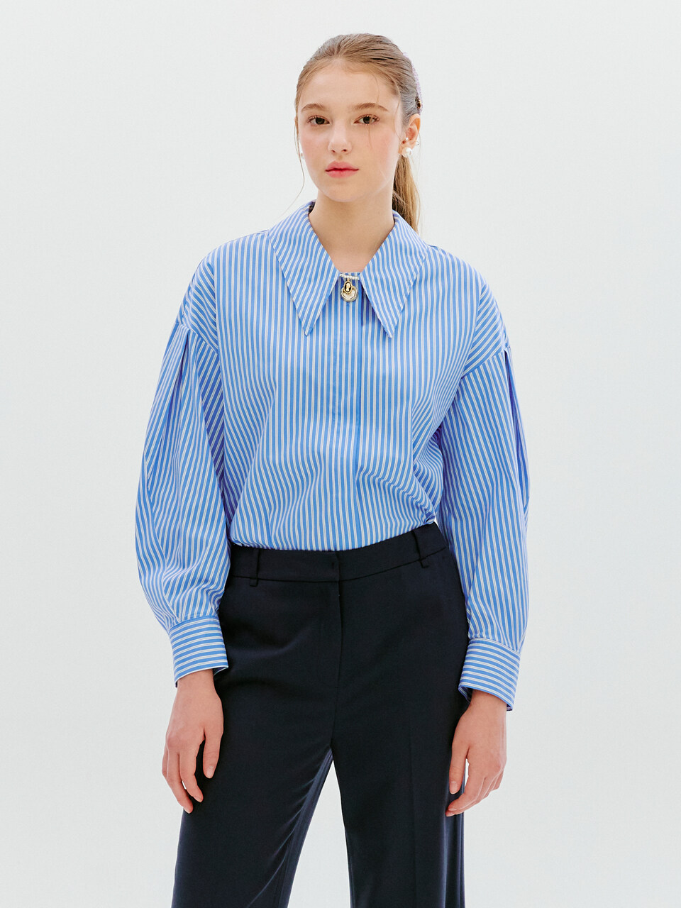 DearK Puff Sleeve Blouse