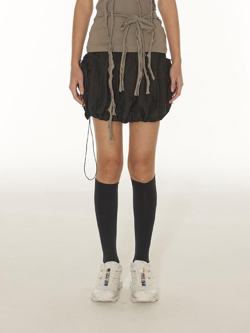 DEARSTALKER Cargo Mini Skirt - Black