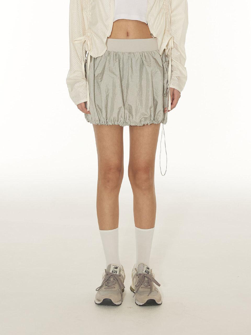 DEARSTALKER Cargo Mini Skirt - Grey