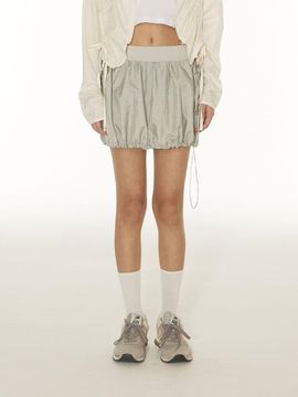 DEARSTALKER Cargo Mini Skirt - Grey
