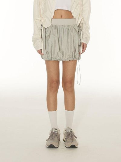 DEARSTALKER Cargo Mini Skirt - Grey
