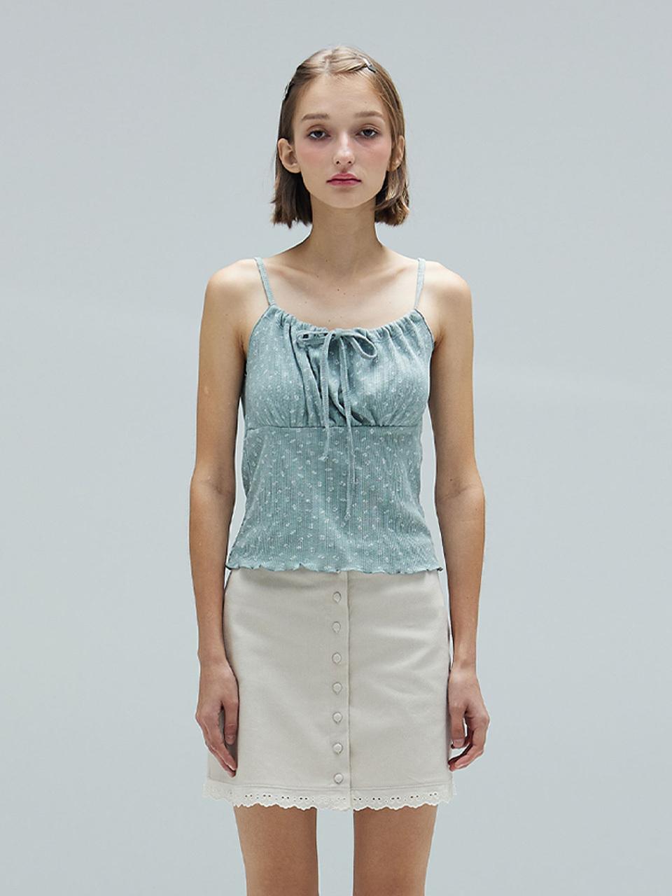 DEARSTALKER Vivi Flower Sleeveless Top