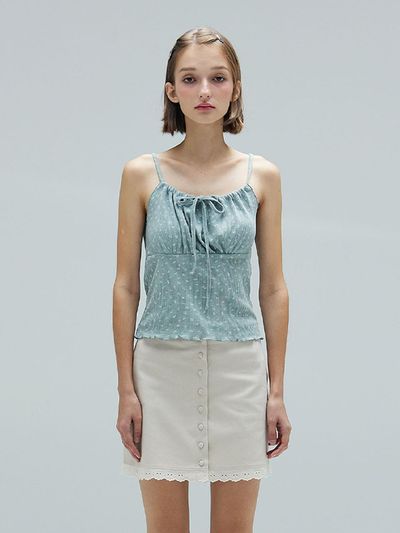DEARSTALKER Vivi Flower Sleeveless Top
