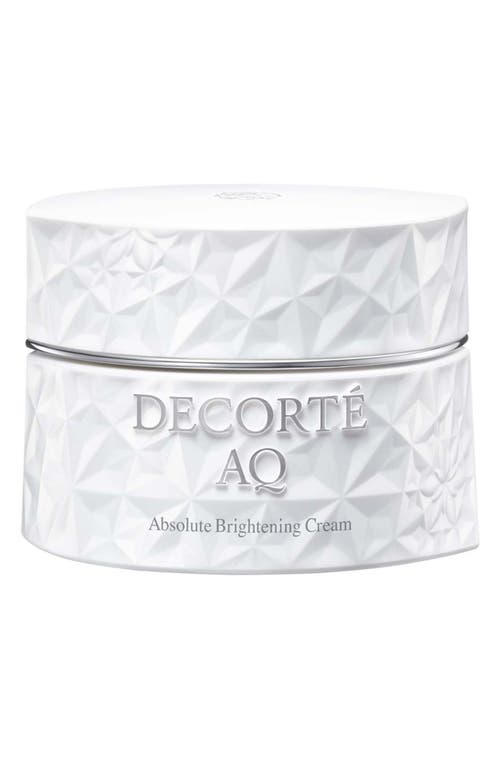 Decorté Decorté Absolute Glow-Radiant Brightening Cream 