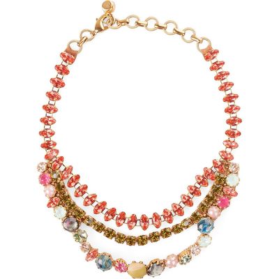 Deepa Gurnani Deepa Gurnani Alka Layered Collar Necklace