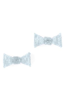Deepa Gurnani Deepa Gurnani Beaded Bow Stud Earrings