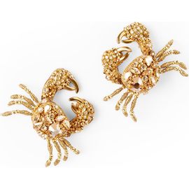Deepa Gurnani Deepa Gurnani Crab on Ice Post Earrings