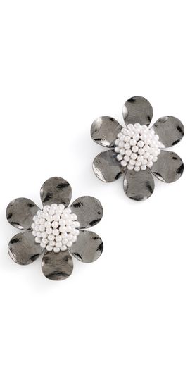 Deepa Gurnani Deepa Gurnani Curie Earrings Gun One
