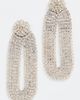 Deepa Gurnani Deepa Gurnani Deepa by Deepa Gurnani Shyna Earrings Silver One - 4