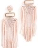 Deepa Gurnani Deepa Gurnani Jody Earrings Baby Pink One - 1
