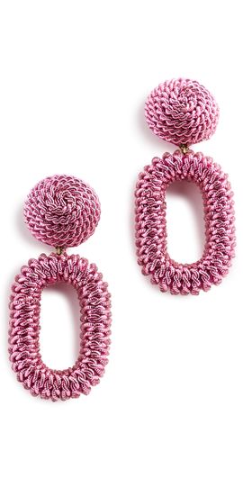 Deepa Gurnani Deepa Gurnani Roula Earrings Pink One