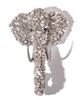 Deepa Gurnani Elephant on Ice Brooch - 1