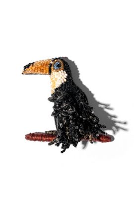 Deepa Gurnani Toucan Brooch