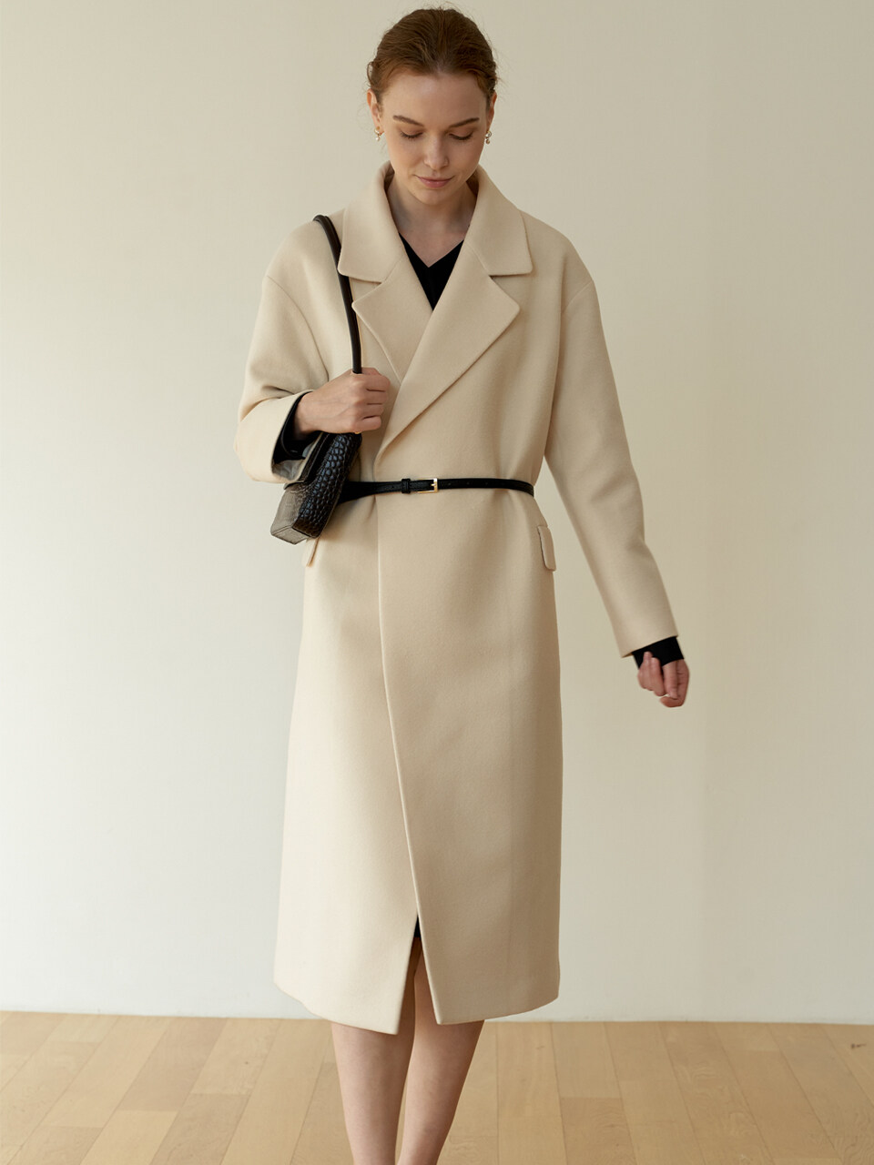 DEFEMME Classy Wool Loose Coat