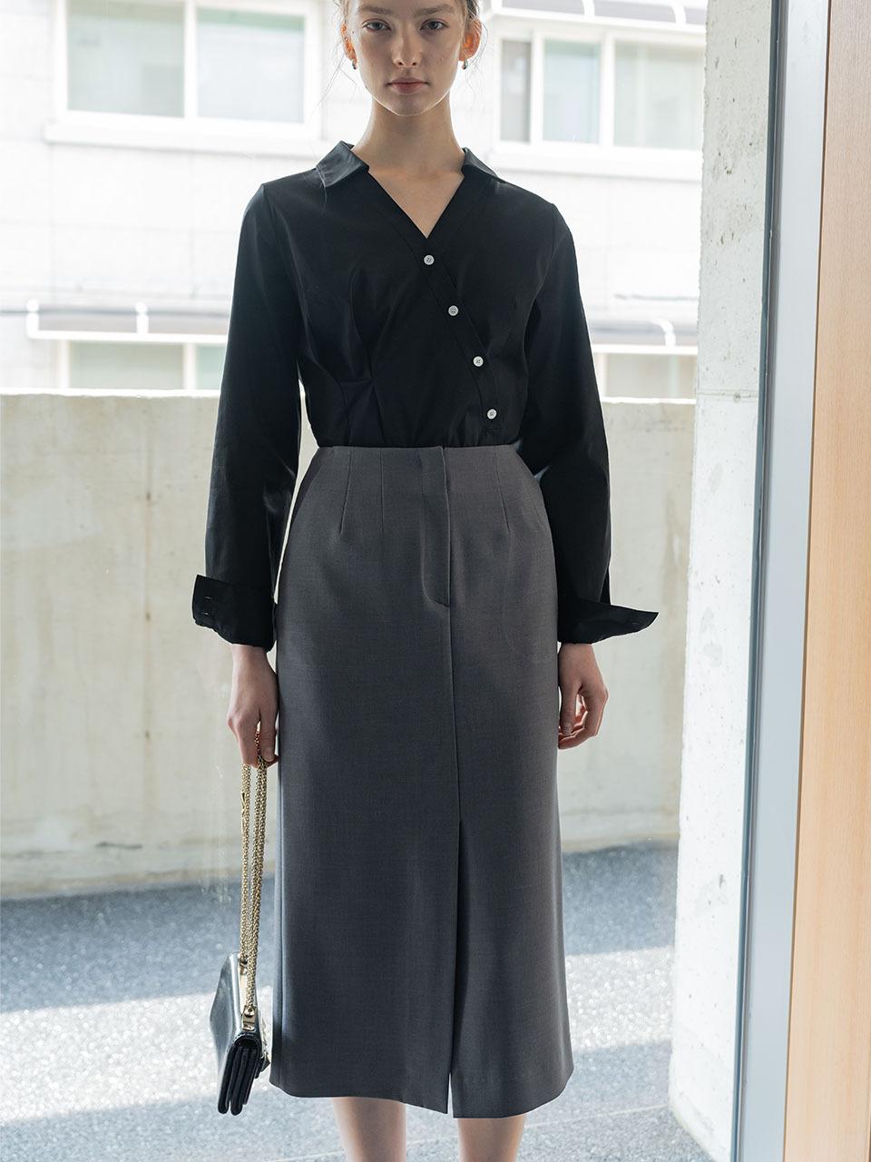 DEFEMME MORDERN HIGH WEWT H SKIRT