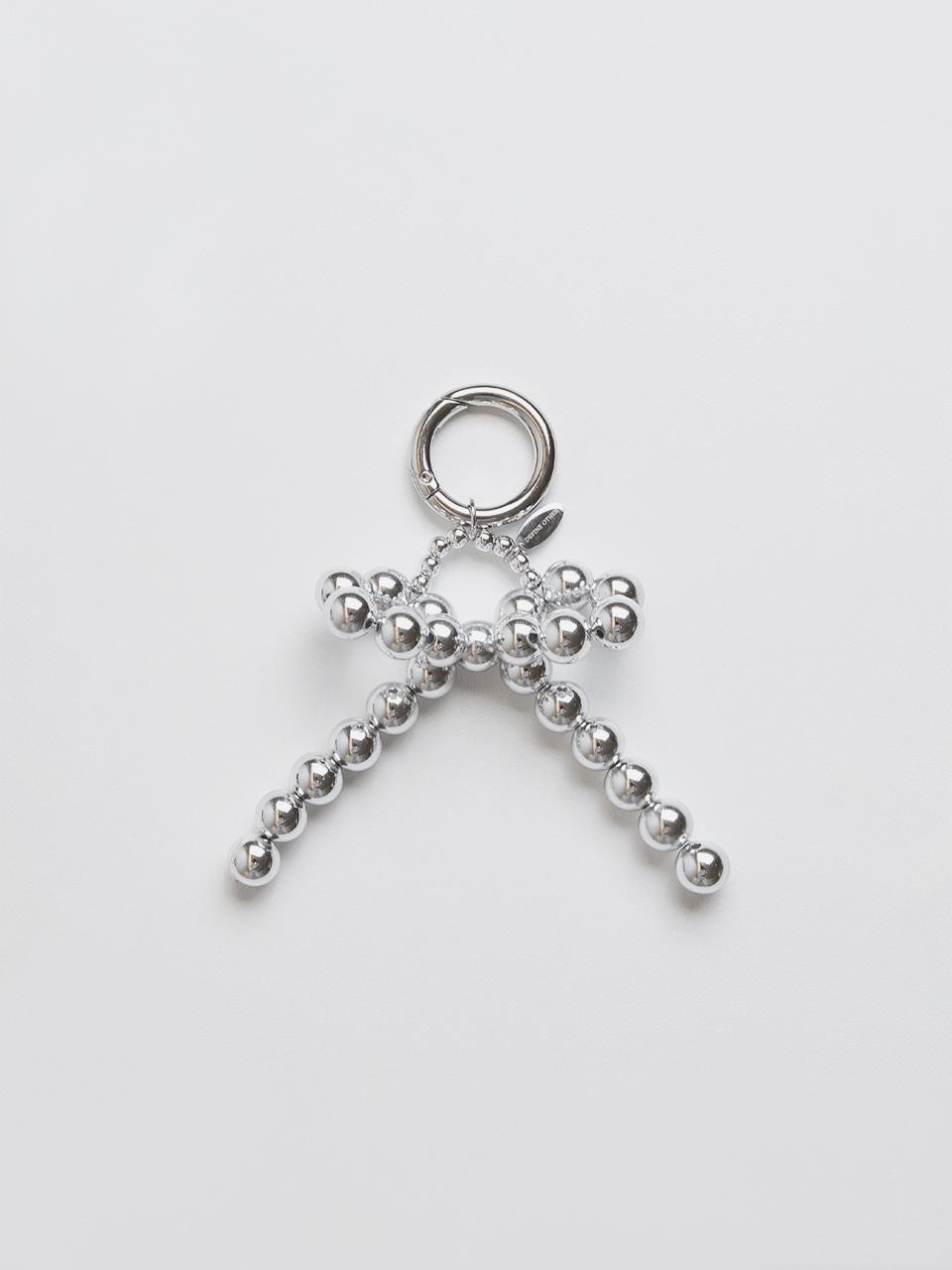 DEFINE OTHER Silver Acrylic Elegant Keyring