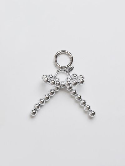 DEFINE OTHER Silver Acrylic Elegant Keyring
