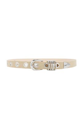 DEHANCHE DEHANCHE 10 Rivet Suede Belt