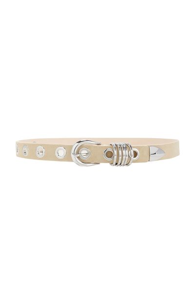 DEHANCHE DEHANCHE 10 Rivet Suede Belt