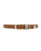 DEHANCHE DEHANCHE Hollyhock Ostrich Belt - 1