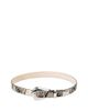 Dehanche Dehanche Women's Colette Embossed Leather Belt - 1