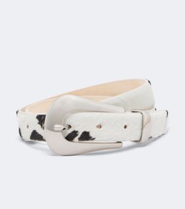 Dehanche Déhanche Colette printed calf hair belt