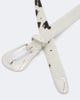 Dehanche Déhanche Colette printed calf hair belt - 3