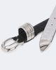 Dehanche Déhanche Hollyhock reversible metallic leather belt - 3