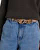 Dehanche Déhanche Hollyhock snake-effect leather belt - 2