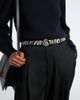 Dehanche Déhanche Hollyhock zebra-print calf hair belt - 2