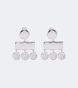 Dehanche Déhanche Koru drop earrings