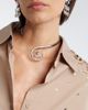 Dehanche Déhanche Koru sterling silver choker - 3
