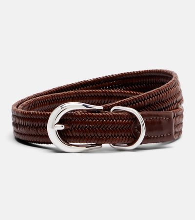Dehanche DÃ©hanche Loom braided leather belt