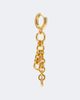 Dehanche DÃ©hanche Revenge asymmetric chain drop earrings - 2