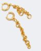 Dehanche DÃ©hanche Revenge asymmetric chain drop earrings - 4