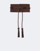 Dehanche Déhanche Sedona suede corset belt - 1