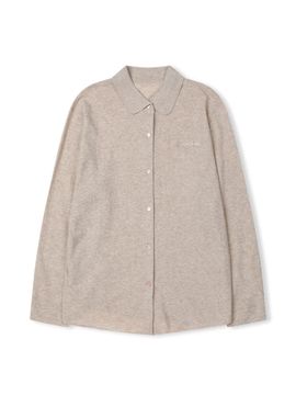 deiiiibydeiiii Classy Soft Collar Cardigan [Beige]