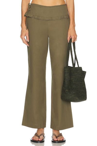 Deiji Studios Deiji Studios Flounce Belt Pant