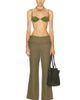 Deiji Studios Deiji Studios Flounce Belt Pant - 5