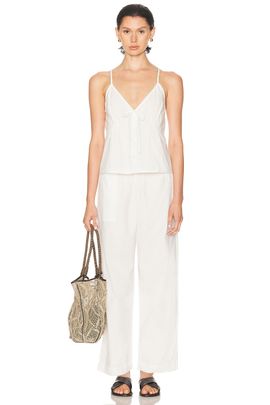 Deiji Studios Deiji Studios for FWRD Tuck Long Pant Set