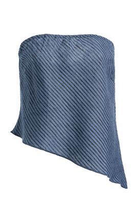 Deiji Studios Deiji Studios Line Striped Linen Top