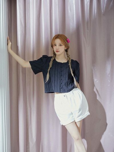 DEKAVV Cotton Volume Mini Pants WH_K242PSA702