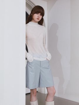 DEKAVV Soft Leather Half Pants