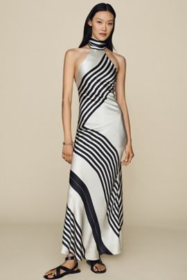 Delfi Collective Sonya Halter Maxi Dress
