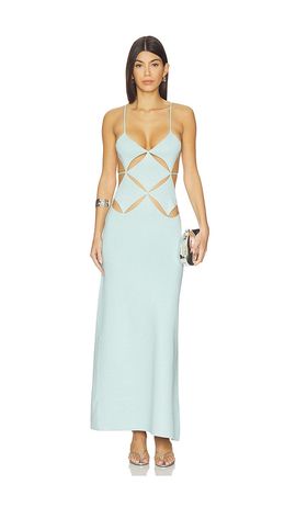 chinese dress ladies Palm Springs Maxi Dress