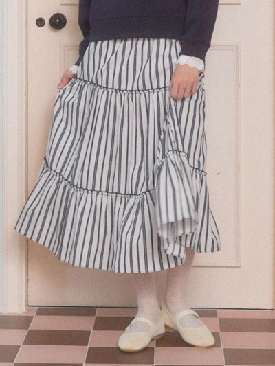 DELICCENT a Pandora skirt [NAVY]