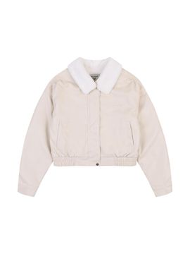 DELICCENT Cookie leather Blouson [IVORY]