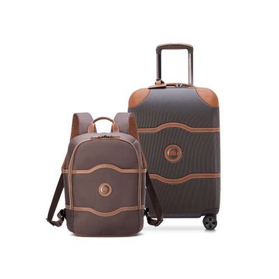 Delsey Paris Delsey Paris Chatelet Air 2.0 2 Piece Set Backpack & 21" Carry On Spinner Luggage