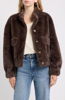 DELUC DELUC Badet Faux Fur Jacket