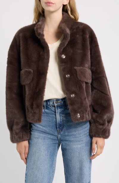 DELUC DELUC Badet Faux Fur Jacket